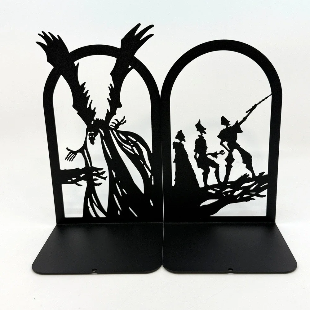 LilJoy‎ Magical Harry Potter Tale of Three Brothers Metal Bookend Set New